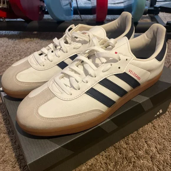 adidas gazelle silver green womens Adidas Womens Samba LT Shoes  Extra Butter